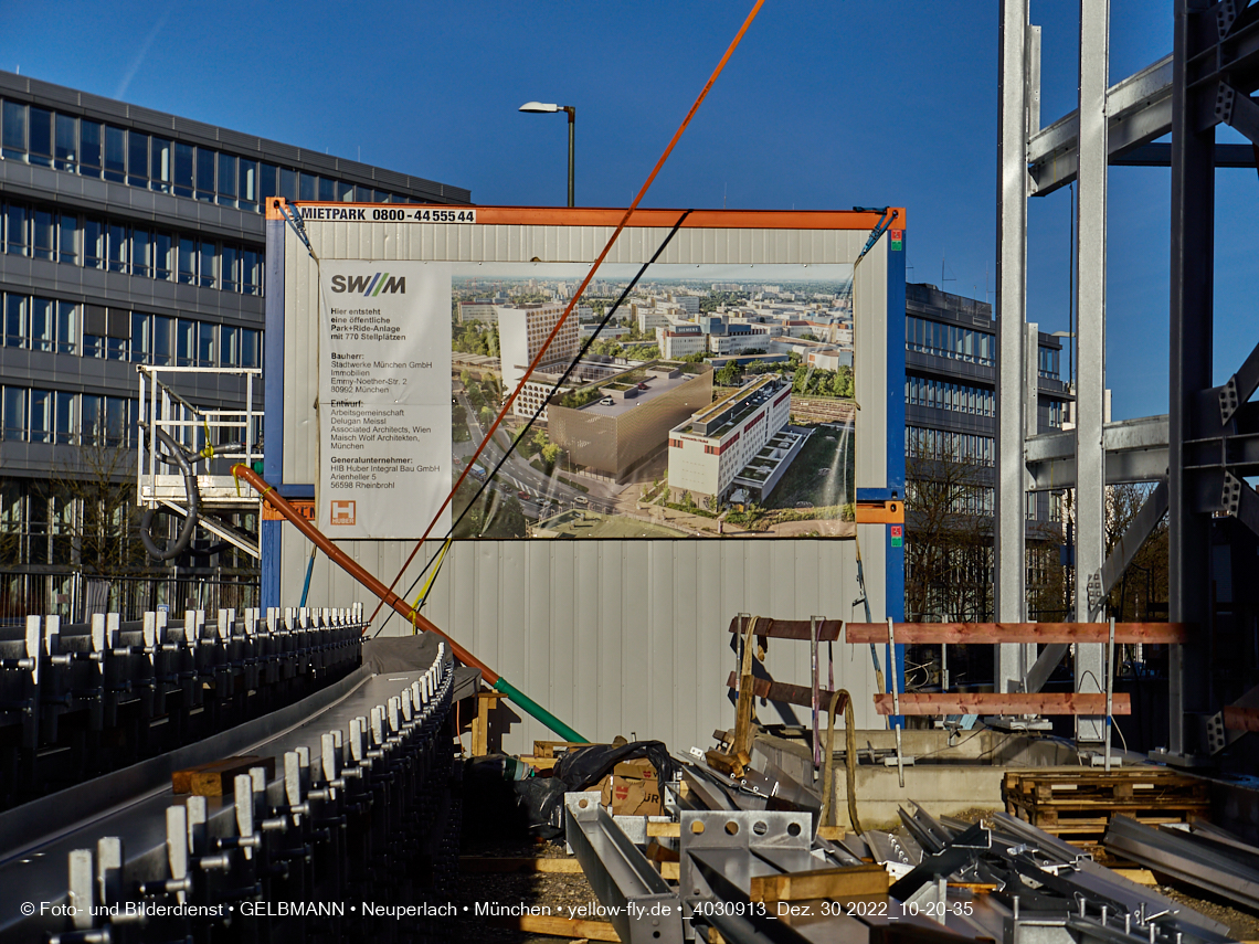 30.12.2022 - Baustelle R.EVO in Neuperlach-Süd
